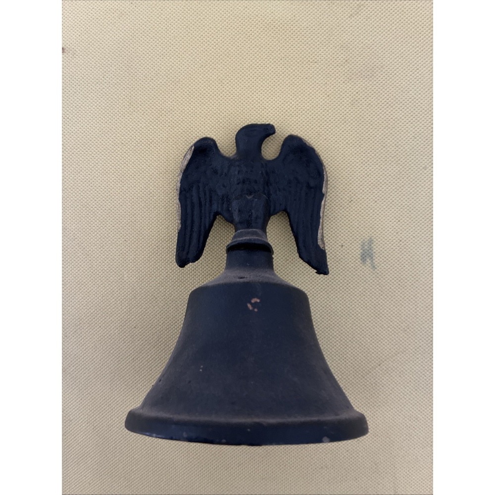 Cast Iron Eagle Bell Vtg 5 Inches